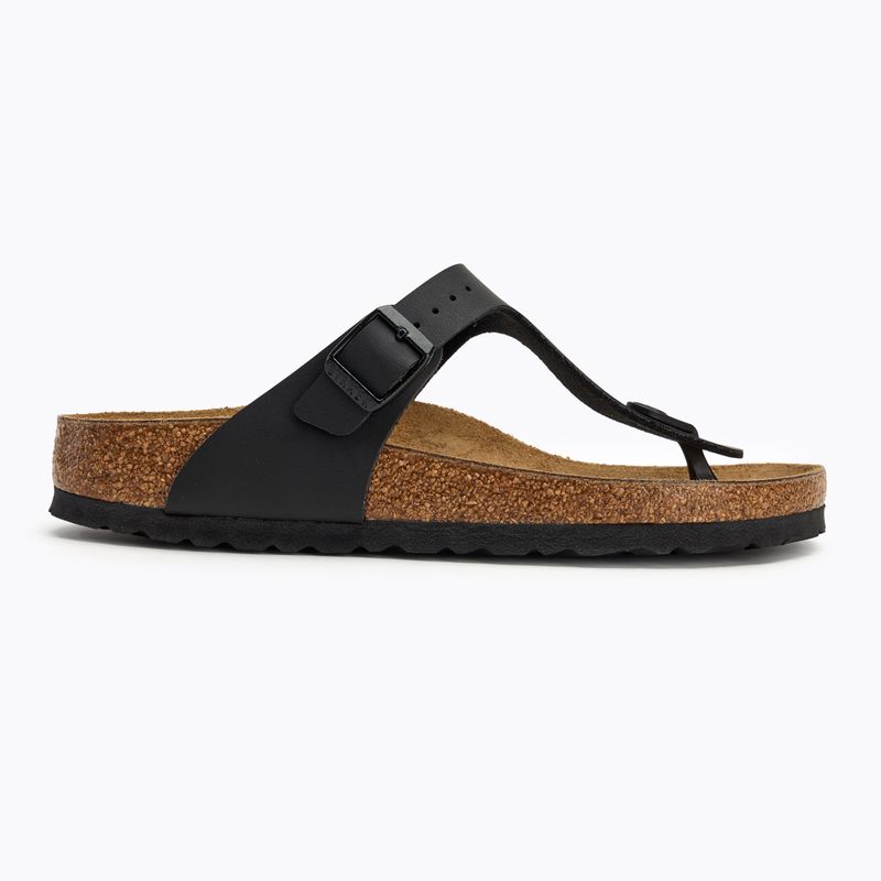 BIRKENSTOCK Gizeh BF keskeny flip flop fekete 2