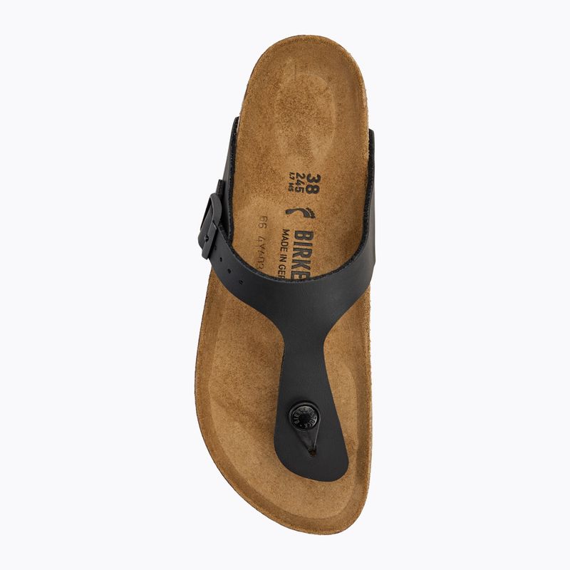 BIRKENSTOCK Gizeh BF keskeny flip flop fekete 5