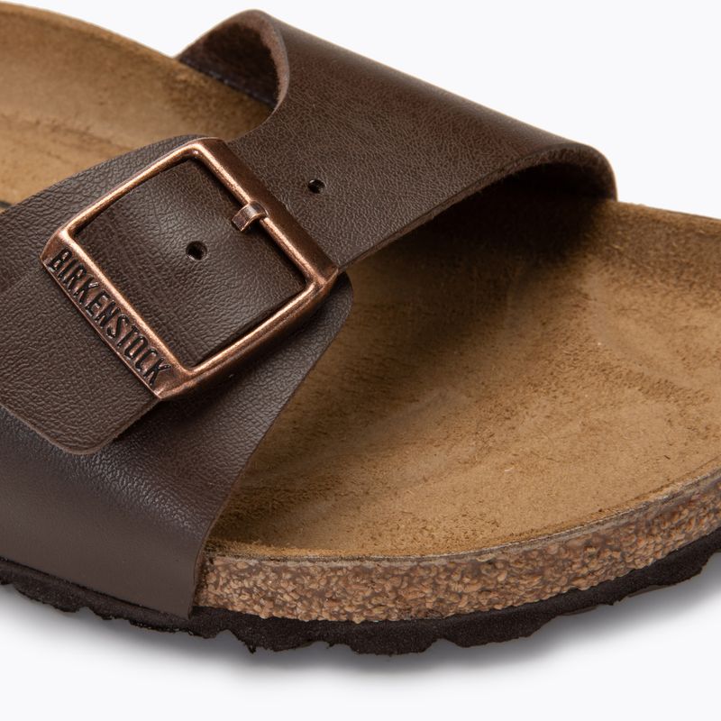 BIRKENSTOCK Madrid BF Narrow sötétbarna flip-flopok 7