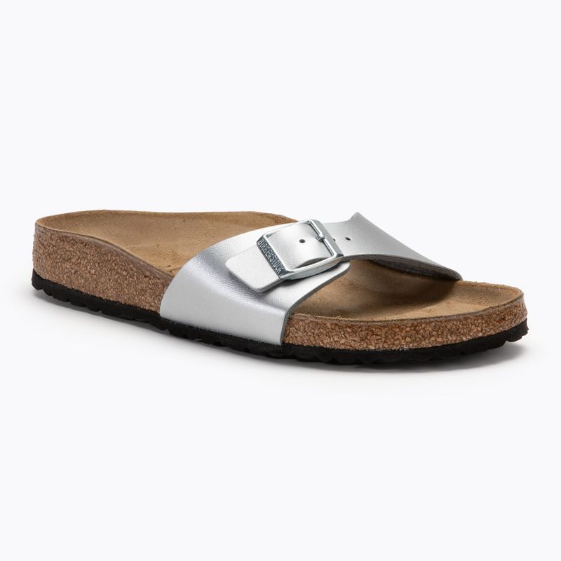 BIRKENSTOCK Madrid BF keskeny flip-flop ezüst