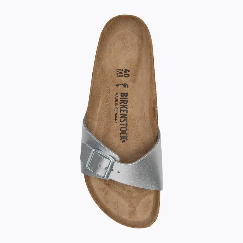 BIRKENSTOCK Madrid BF keskeny flip-flop ezüst 6