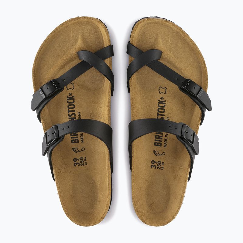 BIRKENSTOCK Mayari BF keskeny flip-flop fekete 13