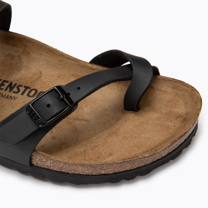 BIRKENSTOCK Mayari BF keskeny flip-flop fekete 7