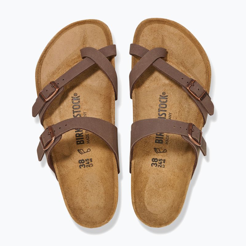 Papucsok BIRKENSTOCK Mayari Birkibuc mocca 3