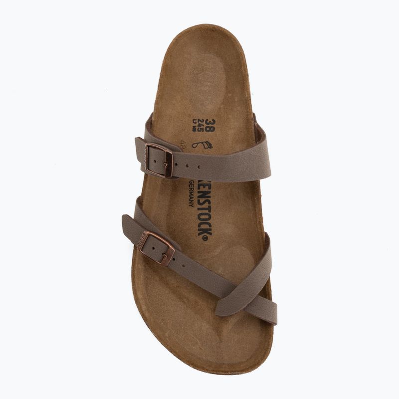 Papucsok BIRKENSTOCK Mayari Birkibuc mocca 5