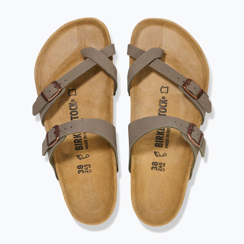 Papucsok BIRKENSTOCK Mayari Birkibuc stone 3