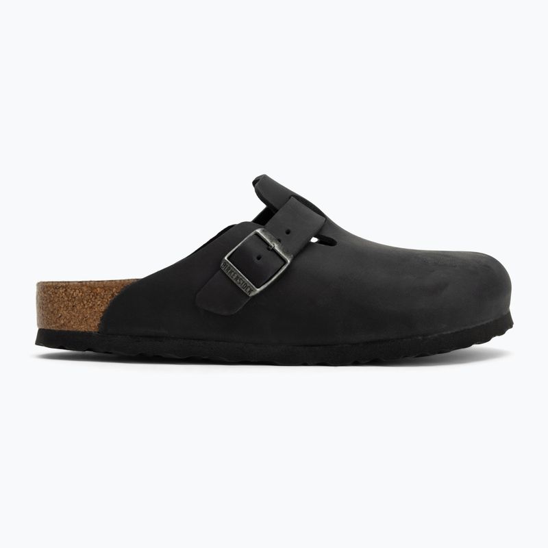 BIRKENSTOCK Boston LEOI Regular fekete flip-flopok 2