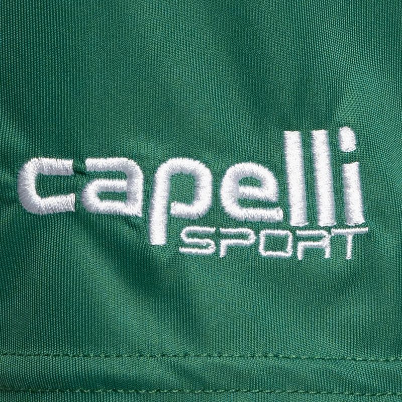 Capelli Sport Cs One Youth Match zöld/fehér gyermek focis nadrág 3