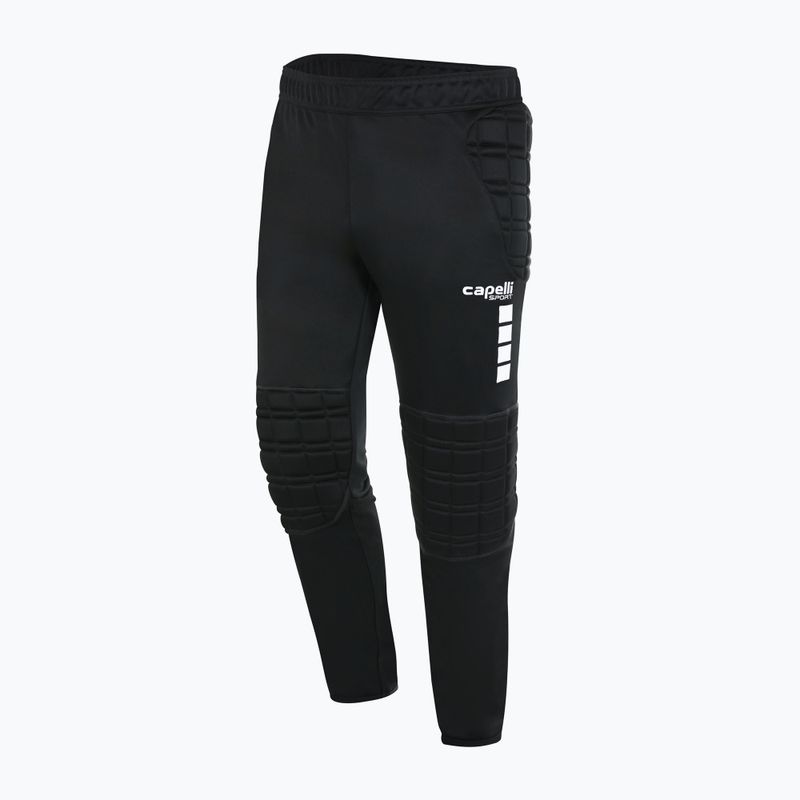 Férfi Capelli Basics I felnőtt kapus nadrág fekete/fehér 4