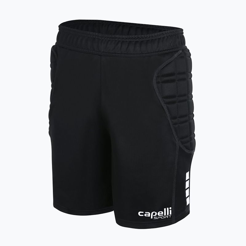 Capelli Basics I Ifjúsági kapus rövidnadrág párnázással fekete/fehér 5