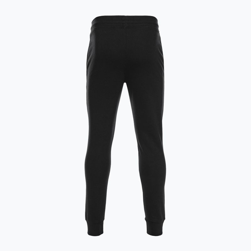 Férfi Capelli Basics Adult Tapered French Terry futballnadrág fekete/fehér 2