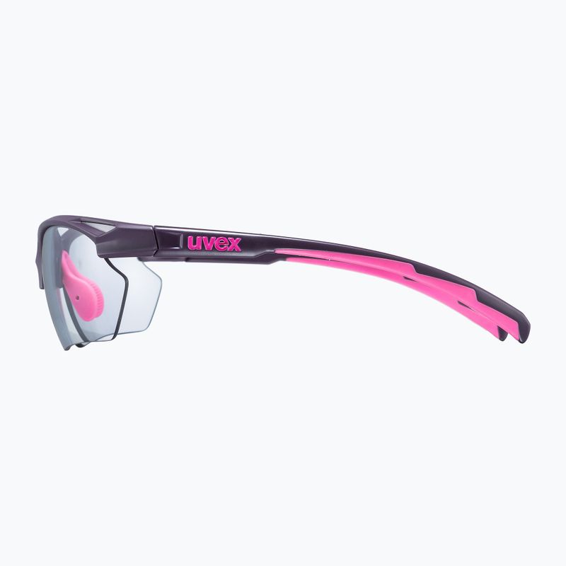 Napszemüveg UVEX Sportstyle 802 V Small purple pink matt/smoke 4