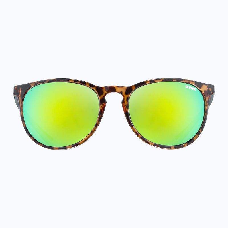 Napszemüveg UVEX Lgl 43 havanna black/mirror green 2