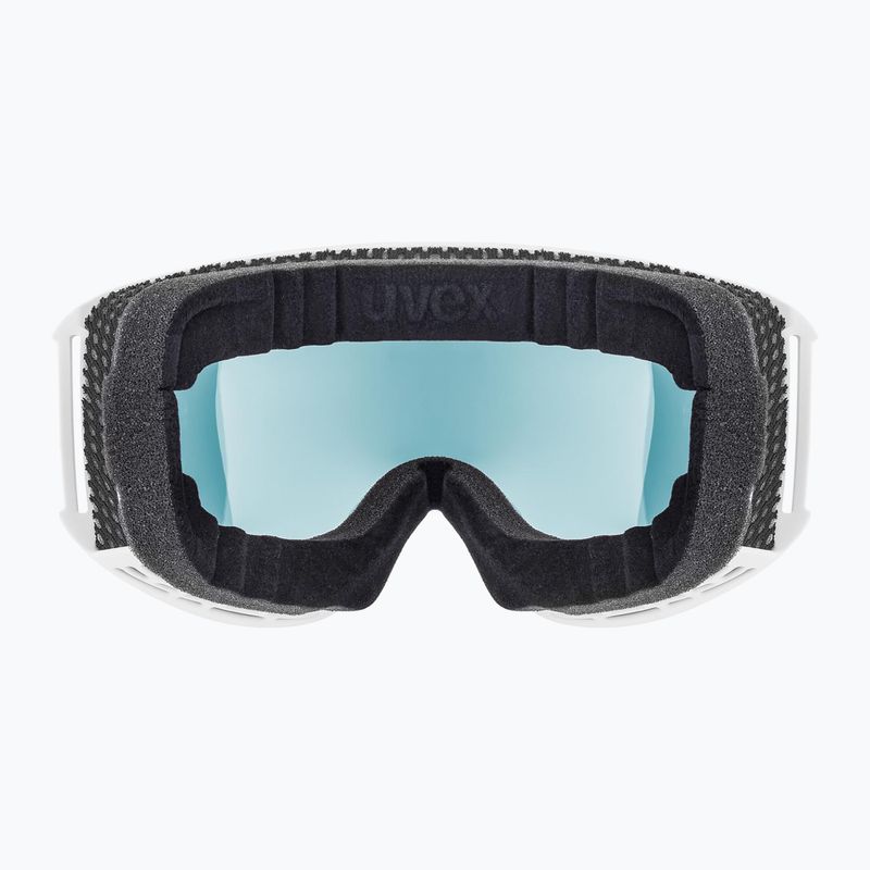 Síszemüveg UVEX Topic white matt/mirror orange blue 5