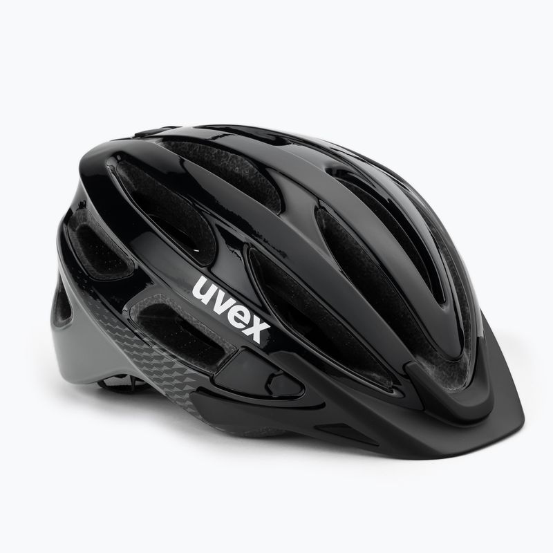Kerékpáros sisak UVEX True fekete 410053 03