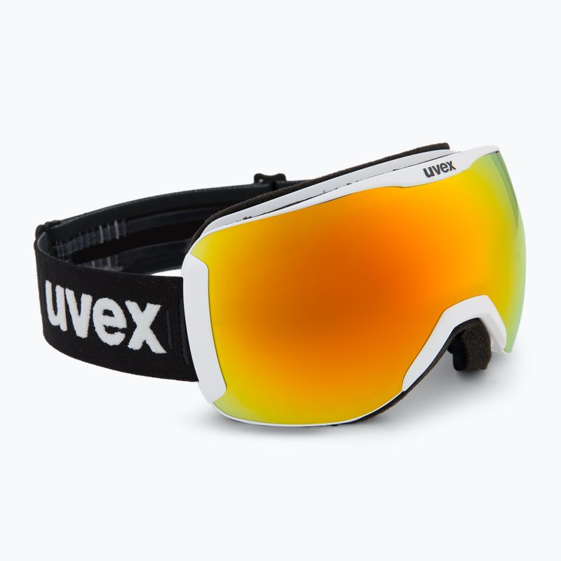 Síszemüveg UVEX Downhill 2100 CV Race white matt/mirror orange clear