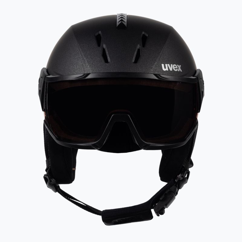 Sí sisak UVEX Instinct Visor fekete 56/6/261/2003 2
