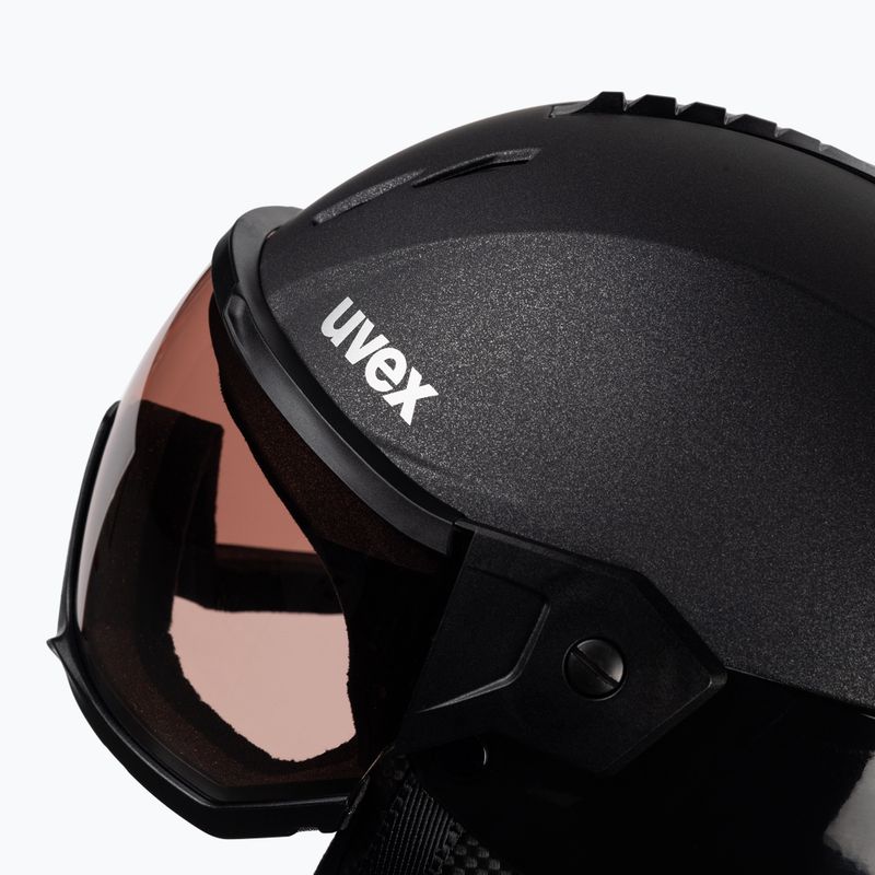 Sí sisak UVEX Instinct Visor fekete 56/6/261/2003 6