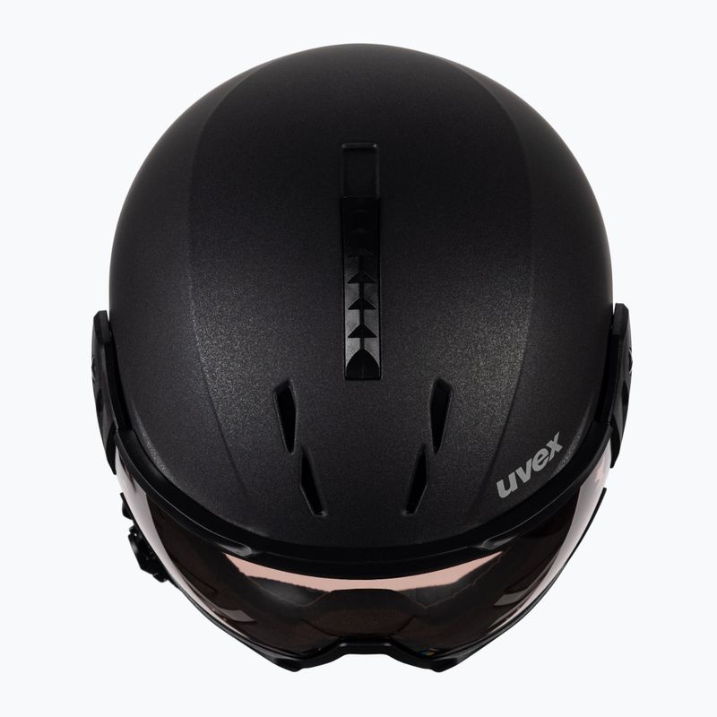Sí sisak UVEX Instinct Visor fekete 56/6/261/2003 9