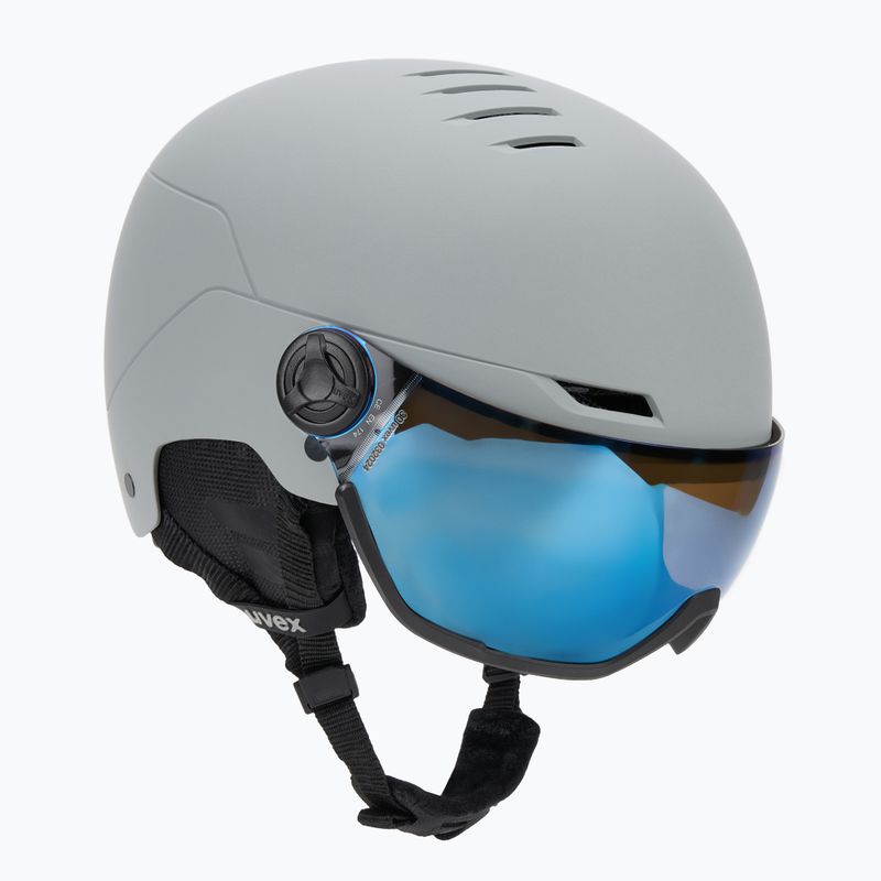 sísisak UVEX Wanted Visor rhino matte/mirror blue/smoke