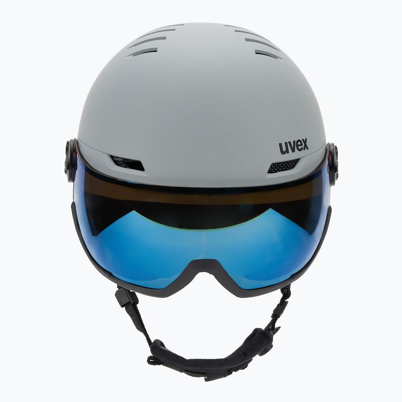 sísisak UVEX Wanted Visor rhino matte/mirror blue/smoke 2