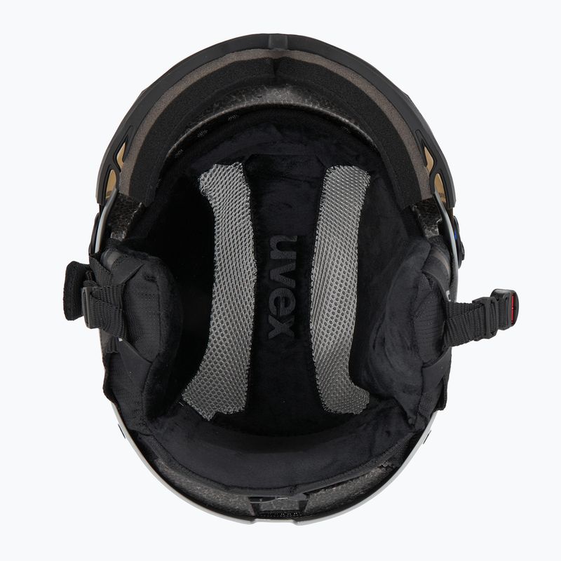 sísisak UVEX Wanted Visor rhino matte/mirror blue/smoke 6