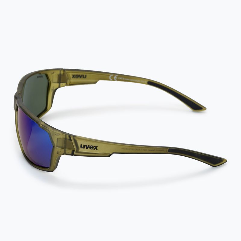Kerékpáros szemüveg UVEX Sportstyle 233 P zöld S5320977770 4
