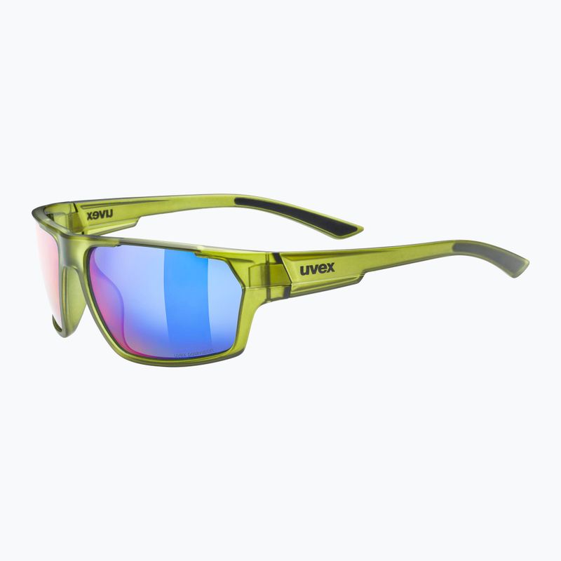 Kerékpáros szemüveg UVEX Sportstyle 233 P zöld S5320977770 5
