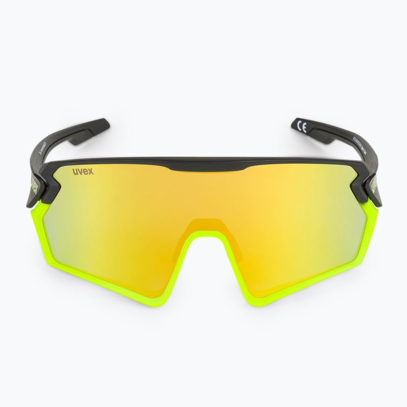Kerékpáros szemüveg UVEX Sportstyle 231 fekete/zöld S5320652616 3