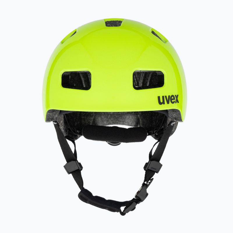 Gyermek kerékpáros sisak UVEX HLMT 4 neon yellow 2