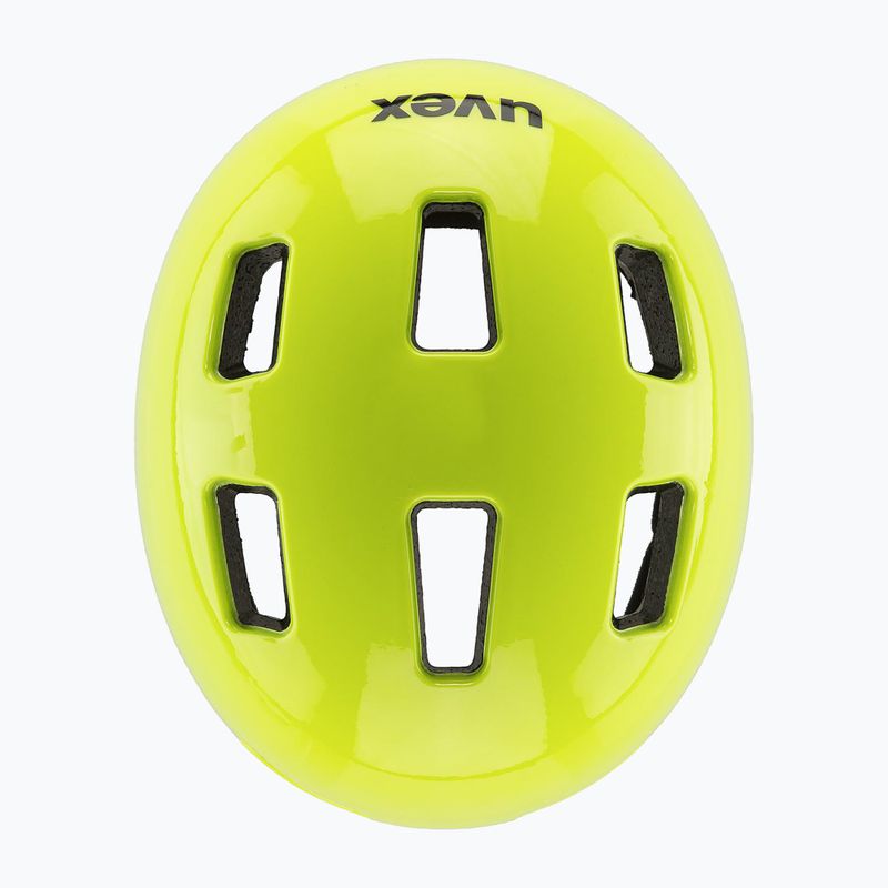 Gyermek kerékpáros sisak UVEX HLMT 4 neon yellow 9