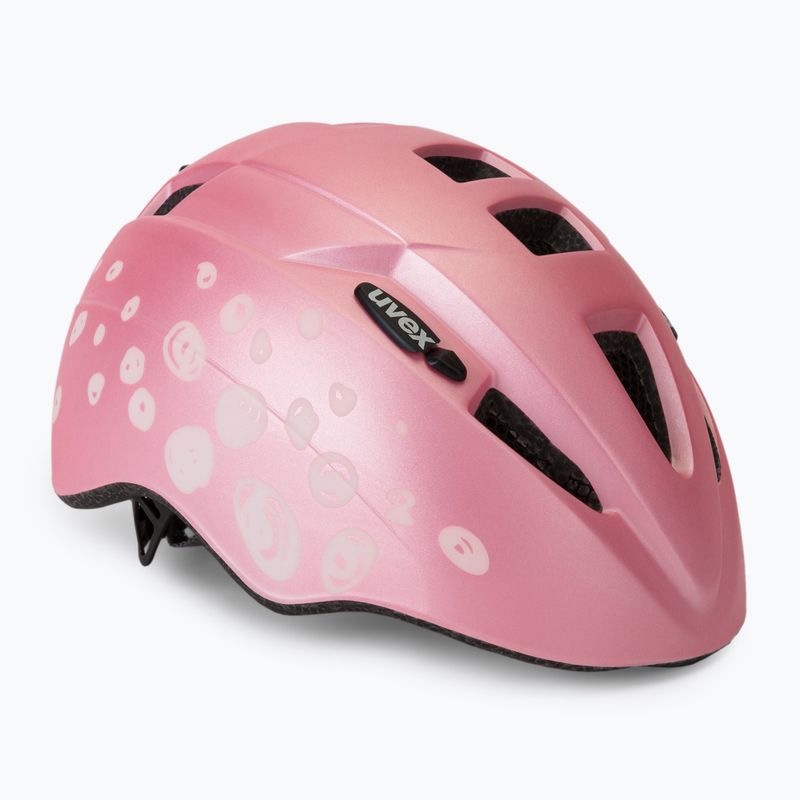 Gyermek kerékpáros sisak UVEX Kid 2 CC rózsaszín S4149820715