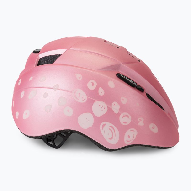 Gyermek kerékpáros sisak UVEX Kid 2 CC rózsaszín S4149820715 3