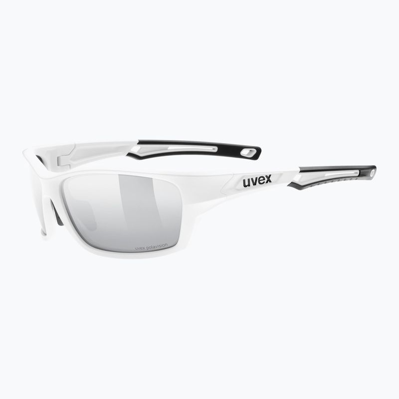 Kerékpáros szemüveg UVEX Sportstyle 232 P fehér S5330028850 5