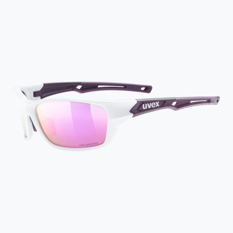 Kerékpáros szemüveg UVEX Sportstyle 232 P fehér S5330028330 5