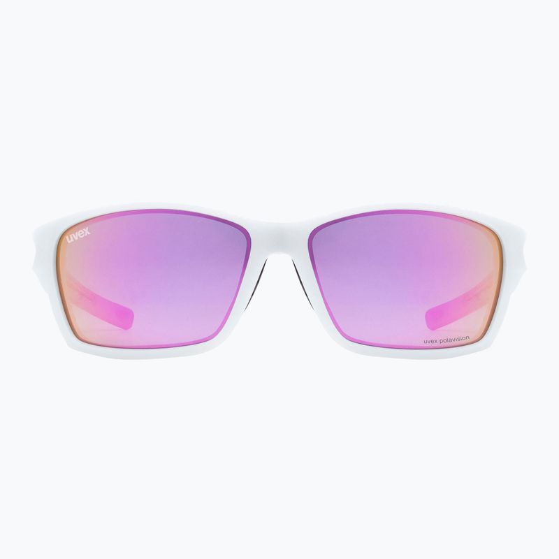 Kerékpáros szemüveg UVEX Sportstyle 232 P fehér S5330028330 7