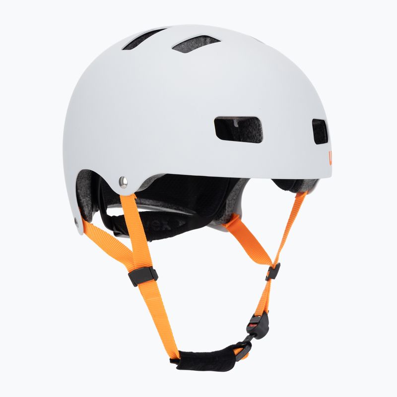 Gyermek sisak UVEX Kid 3 CC dirtbike light grey/orange
