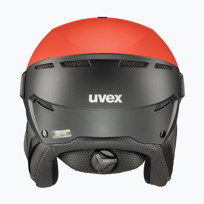 Sí sisak UVEX Instinct Visor fekete/piros 56/6/260/7005 12