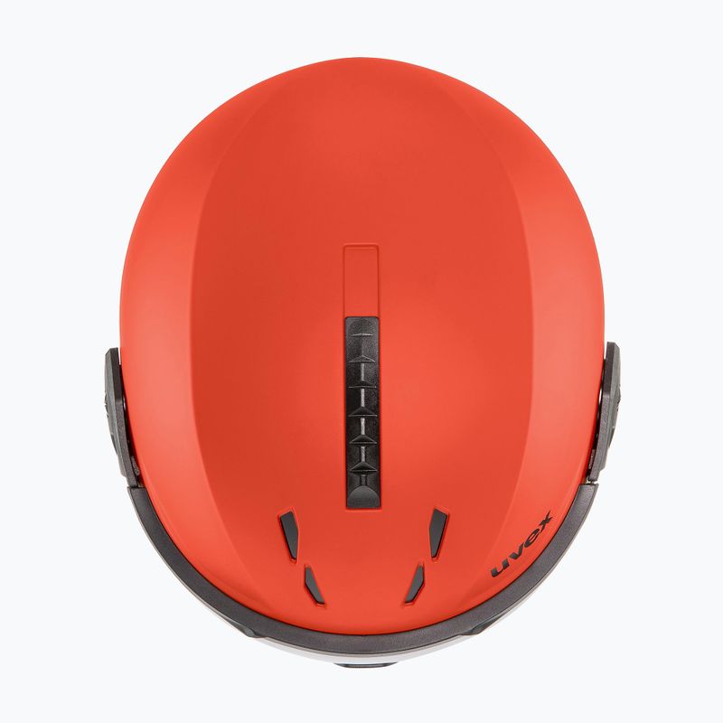 Sí sisak UVEX Instinct Visor fekete/piros 56/6/260/7005 13