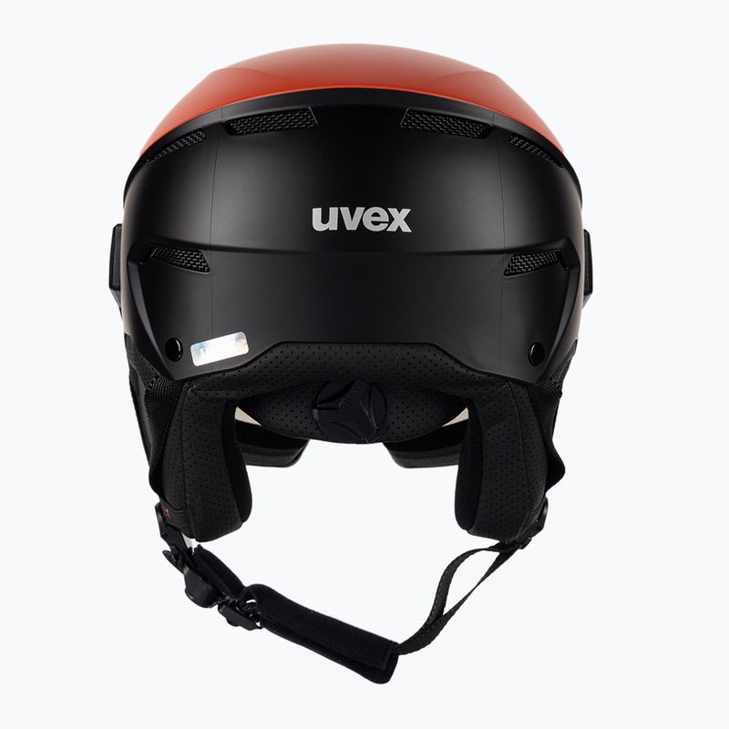 Sí sisak UVEX Instinct Visor fekete/piros 56/6/260/7005 3