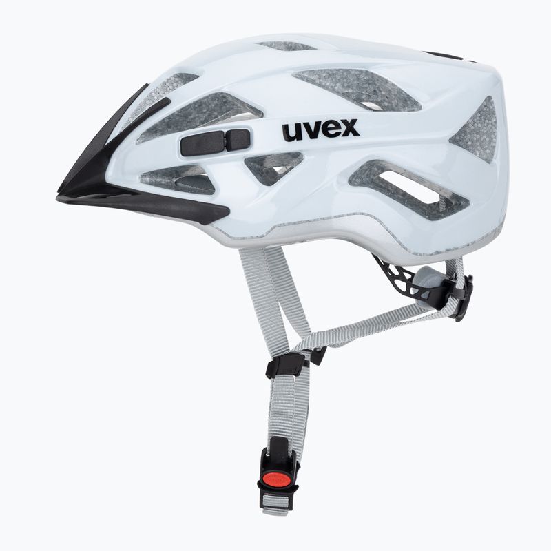 UVEX Active felhő/ezüst kerékpáros sisak 3