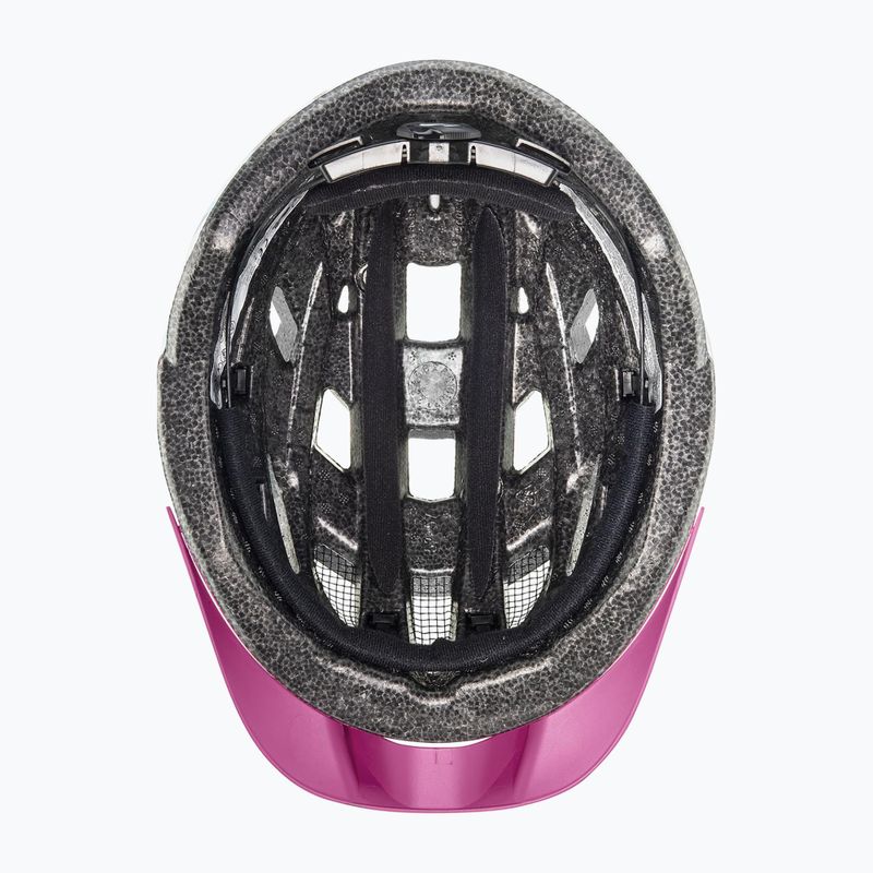 Kerékpáros sisak UVEX Air Wing pink/white 6