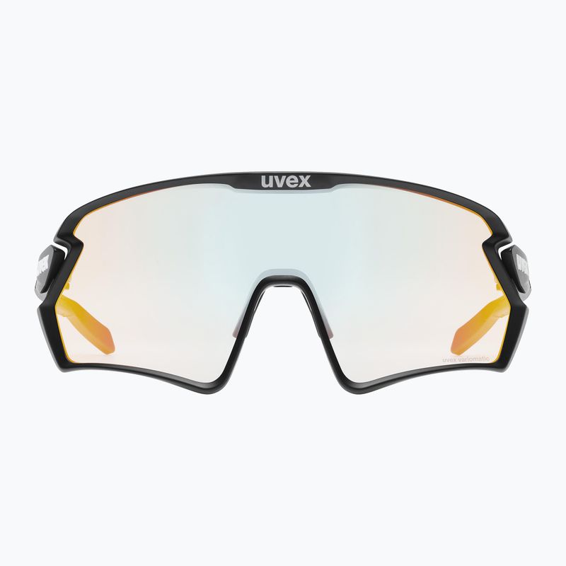 UVEX Sportstyle 231 2.0 V kerékpáros szemüveg fekete matt/világítótükör piros 53/3/028/2203 2