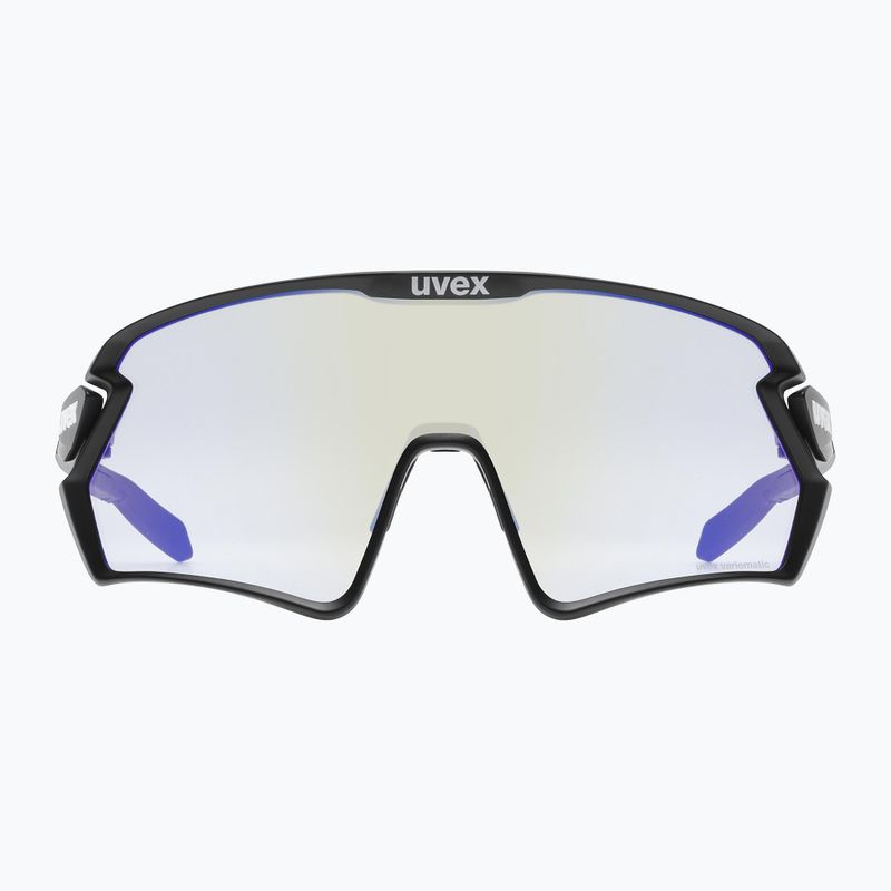 UVEX Sportstyle 231 2.0 V kerékpáros szemüveg fekete matt/fénytükör kék 53/3/028/2204 7