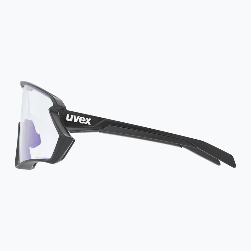 UVEX Sportstyle 231 2.0 V kerékpáros szemüveg fekete matt/fénytükör kék 53/3/028/2204 8