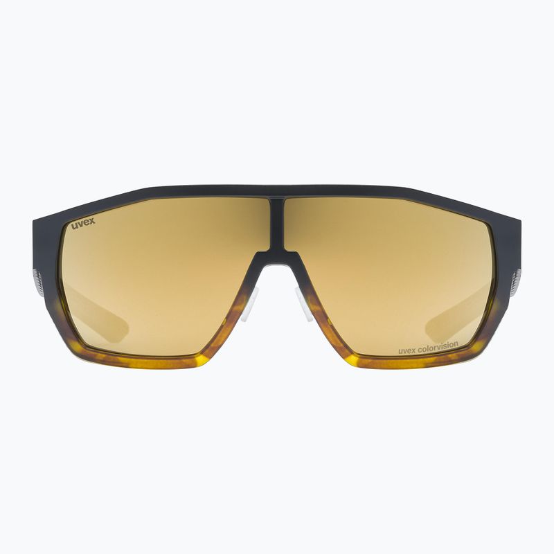 Napszemüveg UVEX Mtn Style CV havanna matt fade/mirror champagne 2