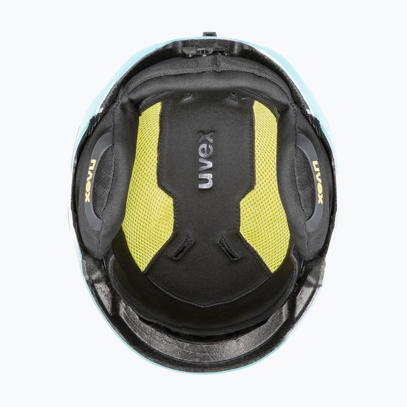 Gyerek sí sisak UVEX Viti Jr turquoise rabbit 5