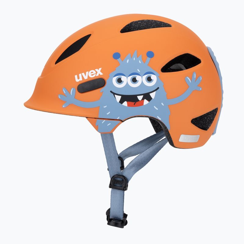UVEX Oyo Style monster papaya matt gyermek biciklis sisak UVEX Oyo Style monster papaya matt gyermek biciklis sisak 3