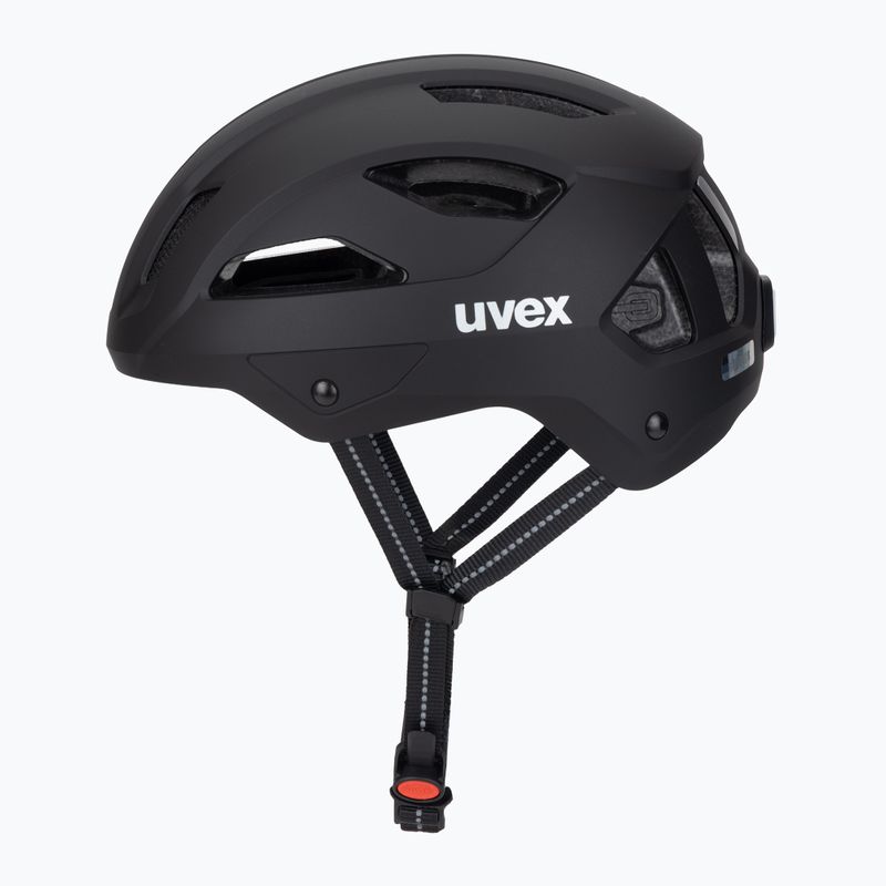 UVEX City Stride kerékpáros sisak fekete matt 3