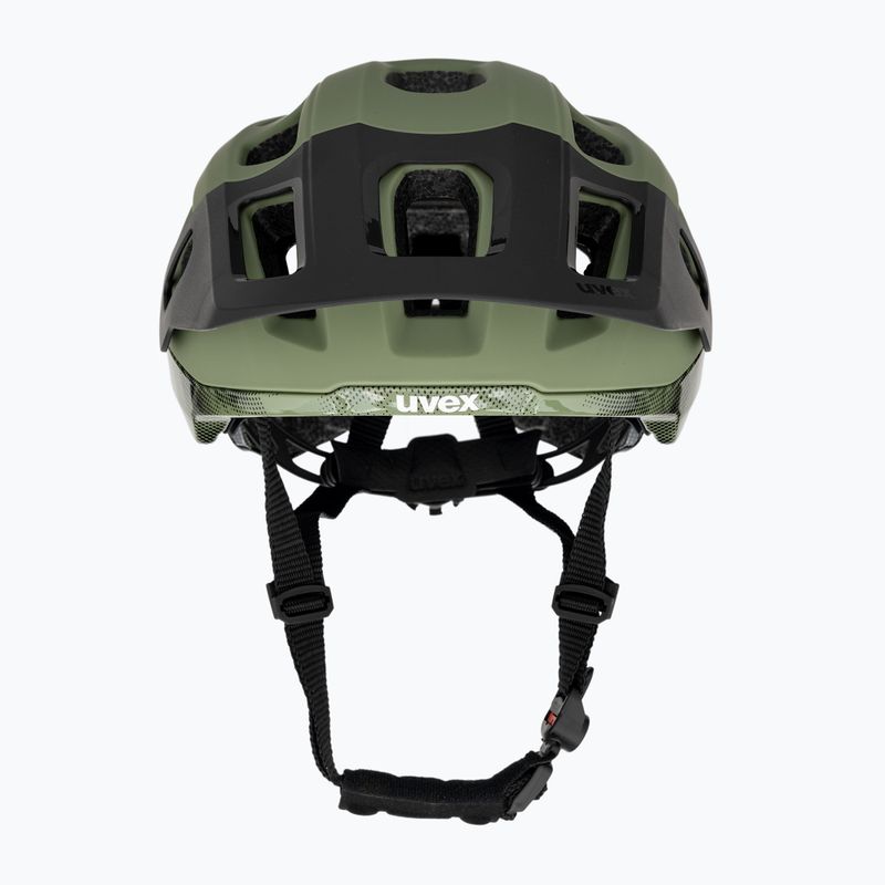Kerékpáros sisak UVEX React MIPS moss green/black matt 2